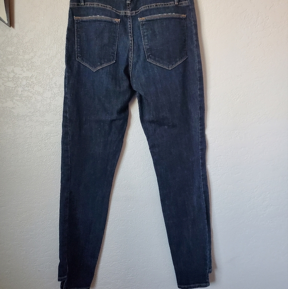 FRAME Le High Skinny Side Step Jeans 28 - Picture 6 of 10